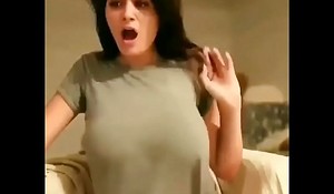 Big boobs crowded girl video
