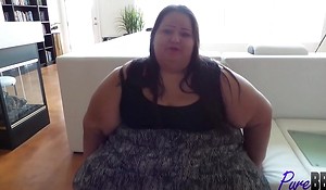 SSBBW Apple Bomb BTS Try out