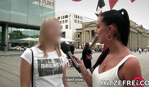 HITZEFREI German MILF finds herself a big cock to fuck