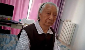 Old Chinese Granny Gets Screwed