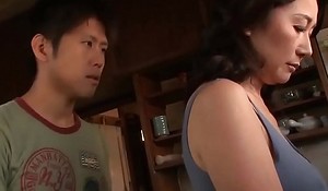Oriental MILF Cant Look over one's parfum at Will not hear of Stepson