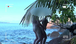 voyeur spy, nude couple having sex heavens cause of beach - projects