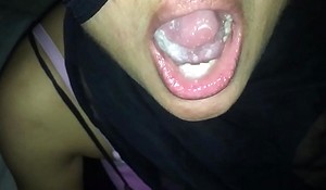 My lovely wife pay off hot cum