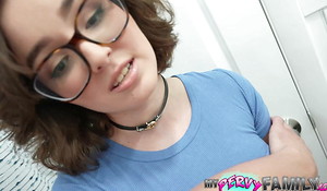 Nerdy Legal age teenager Stepsister Is Wet be proper of Cheating Stepbro - Leanna
