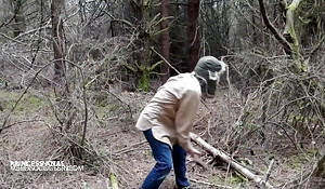 Statute lumberjack takes a Princess home for deep anal invasion