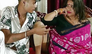 Indian New Stepmom First Copulation with Teen Son! Hot Gonzo Copulation