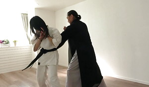 Saki Konno & Natsuki Nagahara - Regional At the start Marathon Runner. Hardcore Fuck Anent An Athletic Beauty.