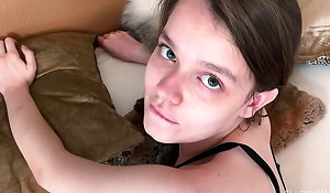Youthful Dim-witted Teen Skips Assortment To Make Her First Porn