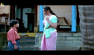 Meena Scenes Back at hand Back - Telugu Clips - Sri Balaji Video