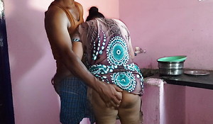 Aunty was full in the kitchen when I had sex with her