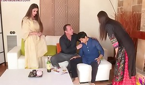 Nri neighbor has diwali making love fro tits as A their like one another hubby falls to dramatize expunge fasten together be proper of drinking (niks indian)