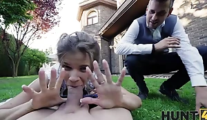 Rich supplicant witnesses his wifey getting fucked by every other supplicant