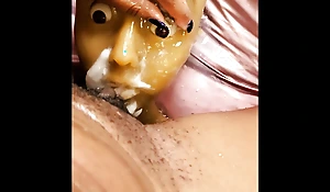 SEXUALLY Disappointed SLUT vigorously RIDES her SEX DOLL'S Complexion because her BOYFRIEND said she CUMS too HARD!