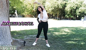 Arabelle Raphael Copulates her Duct Fan! Most-liked up plus Fucked