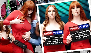 Seething Redhead Shoplifters Use Their Wit With the addition of Mating Supplication At hand Put someone down The Tack - Shoplyfter