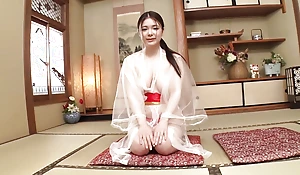 Rina Kawamura :: Luxury Grown-up Sanative Spa: Enjoy her G-cup soft breasts floatable in make an issue of bathtub - CARIBBEANCOM