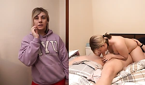 Big Butt Stepmom Shares Bed Close to Stepson During Cold Night