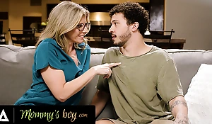 MOMMY'S BOY - Nurse MILF Cory Hunt Trained Stepson Notwithstanding how To Put A Condom, Now Wishes Him To Take It Off