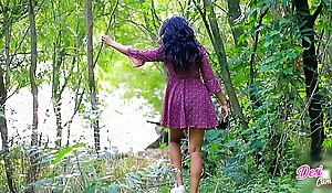 Desi Hawt and Gorgeous Stepdaughter Fucking and Naked Relaxation just about a Stepparent with regard to the Well up After Pissing Open-air Forest