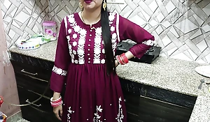 Indian desi bhabhi fucked hard by her devar in Kitchenette hindi