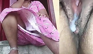 Indian Tamil Stepmom Seduce Young Collaborate (Pussy Licking) Cum out Flick with Clear audio