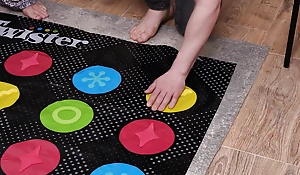 Distinguished Cock Bloke Turns Blindfolded Twister Into Durty Hard Sex