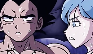 Vegeta and bulma having joke 18+