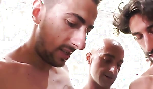 Crazy team fuck with dozens be beneficial to rods for Malena