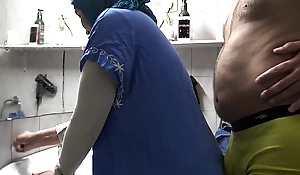 perverted german man fucks his muslim cleaning damsel