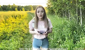 Pervy Legal age teenager Alexa Mills Gets Will not hear of Tart Packed In Da Wild!