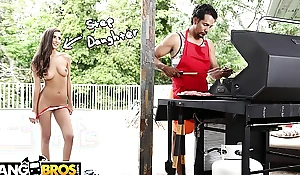 BANGBROS - Legal age teenager Gianna Dior Fucks Will not hear of Step Dad On Day