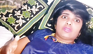Desi bhabi cheating husband going to bed husband&#039;s small stepbrother.telugu dirty talks.