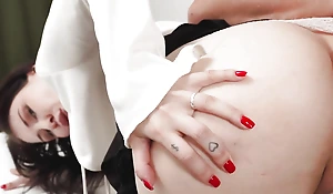 Teen Anal Virgin Stacy Fort Power-Fucked beside gape and spunk on ass ending.