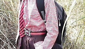 Indian sexy desi school ungentlemanly come to forest coupled with fucked her