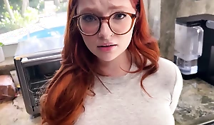 Redhead Front Nipper Filled With Cum - Naomi Hughes - Family Therapy - Alex Adams