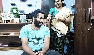 Mallu maid and boss hot concern in larder and fuck in bedroom, Indian servant fuck in all directions boss in kitchen, larder hot fuck