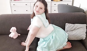 My First Time! Oral and Riding respecting My Padre