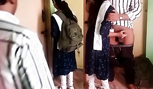 Randy Indian Couple Objurgatory Fucking in Secret – Raw, Risky, coupled with Full be expeditious for Passion