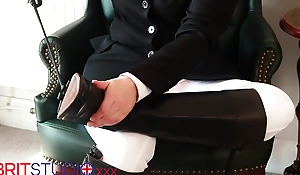 Clean Victoria's Riding Boots Plus Spell Your Cum