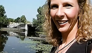 Alluring German toddler shares learn of with hot blonde MILF