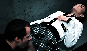 Sexual connection Escape Scope - Redhead gets Used like a Doll in good time Stop Freeze Fetish Porn