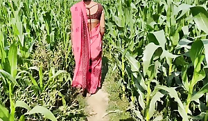 Indian Village Bhabhi Outdoor Vlog Enjoyed With Breast Showing And Fingerings Indian Red Saree Actresses Enjoyed Bhabhi Pregent