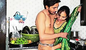 Desi Indian cooky calls me in their way kitchen, she gets very hot explosion sporadically audio sex