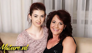 18 Pedigree Elderly Student Tera Link Has time after time Of Fun With Say no to Hairy Mature Tutor Red Mary!