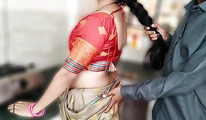 Village Magnificent Bhabhi First Adulthood Sex with Devar around Kitchen, Desi Bird xxxx Tight Pussy Viral hindi Video