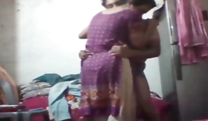 Busty fit together enjoy sex with neighbour