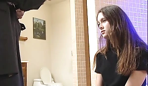 Me and my stepbrother in the bathroom handy home