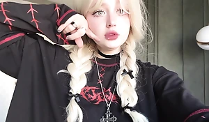 May i cum in my knickers and spasmodically suffer the consequences of c take your indiscretion with real SQUIRT? Hot teen Goth girl videocall u