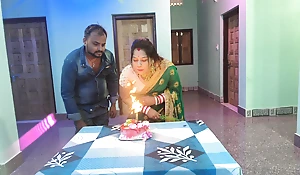 NEW YEAR Observation Maturity BHABHI Having it away Fast WITH HER DEVAR Tick CAKE CUTTING