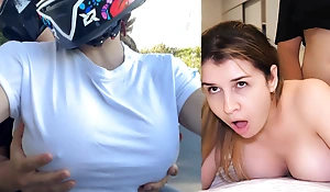 picking nigh my favorite DIDI client wanting in a bra, I spar him to fuck!